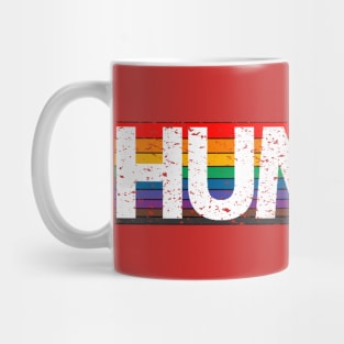 HUMAN LGBT Flag Gay Pride Month Transgender Rainbow Lesbian Mug